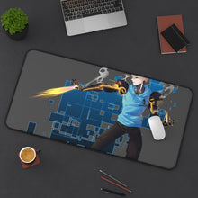 Load image into Gallery viewer, Genos Mouse Pad (Desk Mat) On Desk
