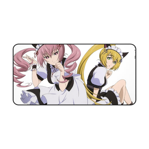 Faris and Mayuri-Queen May's Mouse Pad (Desk Mat)