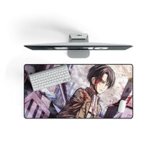 Load image into Gallery viewer, Anime Attack On Titan Mouse Pad (Desk Mat) On Desk
