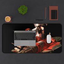 Load image into Gallery viewer, Alisa Illinichina Amiella Mouse Pad (Desk Mat) With Laptop
