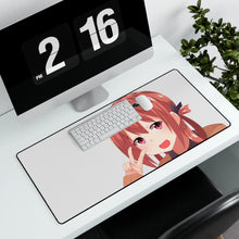 Load image into Gallery viewer, Anime Gabriel DropOut Mouse Pad (Desk Mat) With Laptop
