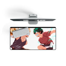 Load image into Gallery viewer, Katsuki Bakugo / Izuku Midoriya Mouse Pad (Desk Mat) On Desk
