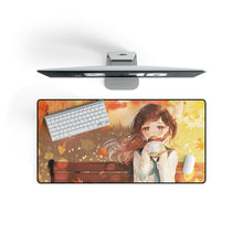 Load image into Gallery viewer, Anime Girl Mouse Pad (Desk Mat) On Desk
