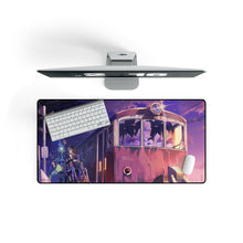 Load image into Gallery viewer, Anime Train Mouse Pad (Desk Mat) On Desk
