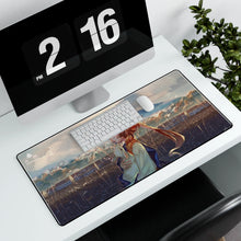 Load image into Gallery viewer, Anime Girl Mouse Pad (Desk Mat) With Laptop
