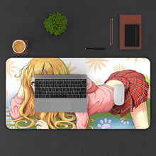 Load image into Gallery viewer, The "H.e.n.t.a.i" Prince and the Stony Cat. Mouse Pad (Desk Mat) With Laptop

