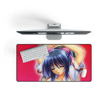 Load image into Gallery viewer, Omamori Himari Mouse Pad (Desk Mat) On Desk

