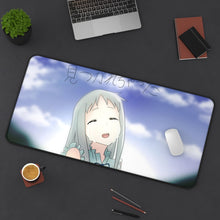 Load image into Gallery viewer, Anohana Meiko Honma Mouse Pad (Desk Mat) On Desk
