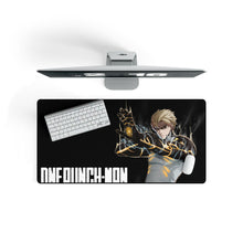 Load image into Gallery viewer, Anime One-Punch Man Mouse Pad (Desk Mat) On Desk
