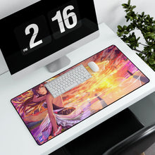 Load image into Gallery viewer, Anime Girl Mouse Pad (Desk Mat) With Laptop
