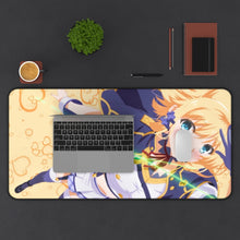 Load image into Gallery viewer, Rokudenashi Majutsu Koushi To Akashic Records Rumia Tingel Mouse Pad (Desk Mat) With Laptop
