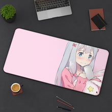 Load image into Gallery viewer, EroManga-Sensei Mouse Pad (Desk Mat) On Desk
