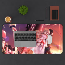 Load image into Gallery viewer, Kirito and Asuna Mouse Pad (Desk Mat) With Laptop
