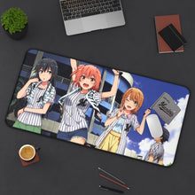 Load image into Gallery viewer, My Teen Romantic Comedy SNAFU Hachiman Hikigaya, Yukino Yukinoshita, Yui Yuigahama Mouse Pad (Desk Mat) On Desk
