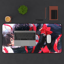 Load image into Gallery viewer, Eru Chitanda  And  Hōtarō Oreki Hugging Mouse Pad (Desk Mat) With Laptop
