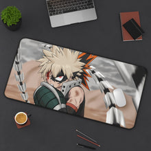 Load image into Gallery viewer, My Hero Academia Katsuki Bakugou Mouse Pad (Desk Mat) On Desk

