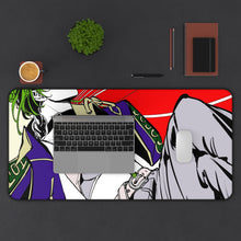 Load image into Gallery viewer, Jolyne Cujoh Mouse Pad (Desk Mat) With Laptop
