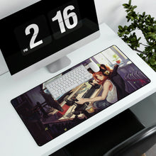 Load image into Gallery viewer, Gamer, Girl, Anime, Gaming, Desktop, Setup, Mouse Pad (Desk Mat)
