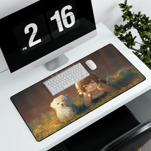 Load image into Gallery viewer, Anime Girl Mouse Pad (Desk Mat)
