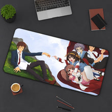 Load image into Gallery viewer, The Melancholy Of Haruhi Suzumiya Mouse Pad (Desk Mat) On Desk
