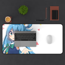 Load image into Gallery viewer, KonoSuba - God’s blessing on this wonderful world!! Mouse Pad (Desk Mat) With Laptop
