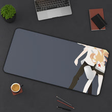 Load image into Gallery viewer, Touma and Misaki [Index New Testament] Minimalist Mouse Pad (Desk Mat) On Desk

