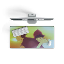 Load image into Gallery viewer, Akira and Miki Mouse Pad (Desk Mat) On Desk
