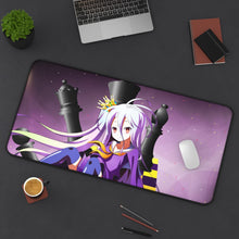 Load image into Gallery viewer, Shiro (No Game No Life) Mouse Pad (Desk Mat) On Desk
