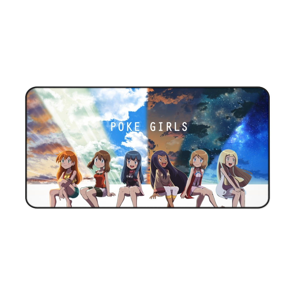 Poke Girls Mouse Pad (Desk Mat)
