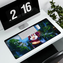 Load image into Gallery viewer, Erza Scarlet - Young Mouse Pad (Desk Mat) With Laptop
