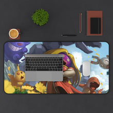 Load image into Gallery viewer, Anime Pokémon Mouse Pad (Desk Mat) With Laptop
