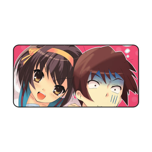 The Melancholy Of Haruhi Suzumiya Mouse Pad (Desk Mat)