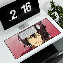 Load image into Gallery viewer, Souji Okita Mouse Pad (Desk Mat) With Laptop
