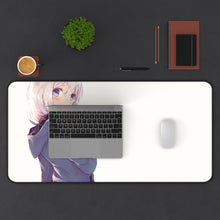 Load image into Gallery viewer, EroManga-Sensei Mouse Pad (Desk Mat) With Laptop
