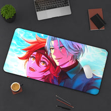 Load image into Gallery viewer, SK8 The Infinity Mouse Pad (Desk Mat) On Desk
