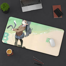 Load image into Gallery viewer, Rascal Does Not Dream Of Bunny Girl Senpai Mouse Pad (Desk Mat) On Desk
