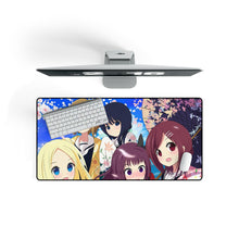 Load image into Gallery viewer, Hanayamata Mouse Pad (Desk Mat) On Desk
