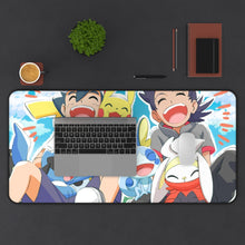 Load image into Gallery viewer, Anime Pokémon Mouse Pad (Desk Mat) With Laptop
