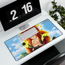 Load image into Gallery viewer, Gogeta SSJ4 Mouse Pad (Desk Mat) With Laptop
