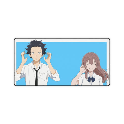 Koe No Katachi Shouko Nishimiya, Shouya Ishida Mouse Pad (Desk Mat)