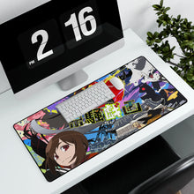 Load image into Gallery viewer, Anime Kyousogiga Mouse Pad (Desk Mat) With Laptop

