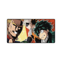 Load image into Gallery viewer, My Hero Academia Izuku Midoriya, Katsuki Bakugou, All Might Mouse Pad (Desk Mat)
