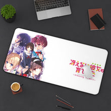 Load image into Gallery viewer, Saekano: How To Raise A Boring Girlfriend Mouse Pad (Desk Mat) On Desk
