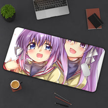 Load image into Gallery viewer, Clannad Kyou Fujibayashi, Ryou Fujibayashi Mouse Pad (Desk Mat) On Desk
