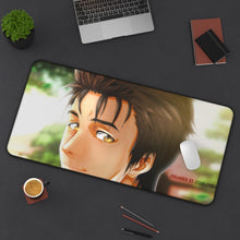 Load image into Gallery viewer, Shinichi Izumi Face Mouse Pad (Desk Mat) On Desk
