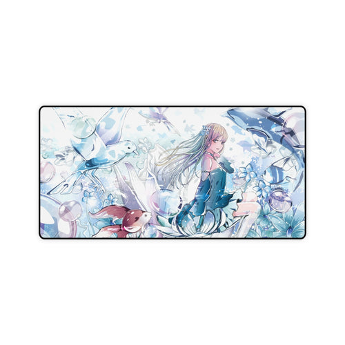 Anime Girl Mouse Pad (Desk Mat)
