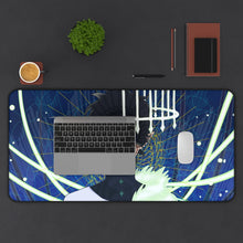 Load image into Gallery viewer, Black Clover Yuno Mouse Pad (Desk Mat) With Laptop
