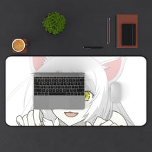 Load image into Gallery viewer, Monogatari (Series) Mouse Pad (Desk Mat) With Laptop
