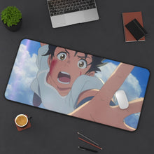 Load image into Gallery viewer, Hodaka Falling From Sky Mouse Pad (Desk Mat) On Desk
