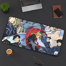 Load image into Gallery viewer, Anime FullMetal Alchemist Mouse Pad (Desk Mat) On Desk
